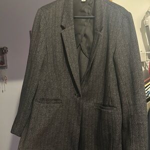 Dark grey blazer
